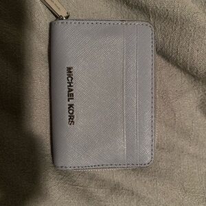 Light Blue Michael Kors Small Jet Set Wallet